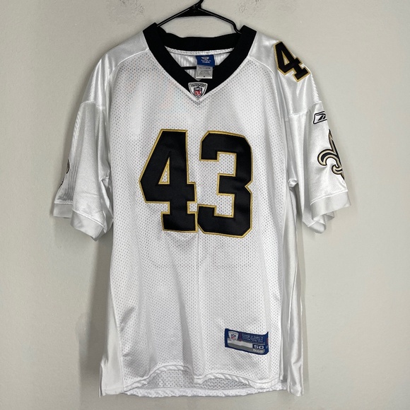 New Orleans Saints Darren Sproles #43 Men's Jersey Size 50 White Reebok Onfield - Picture 1 of 12